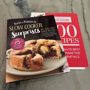 Cookbook bundles. Good condition